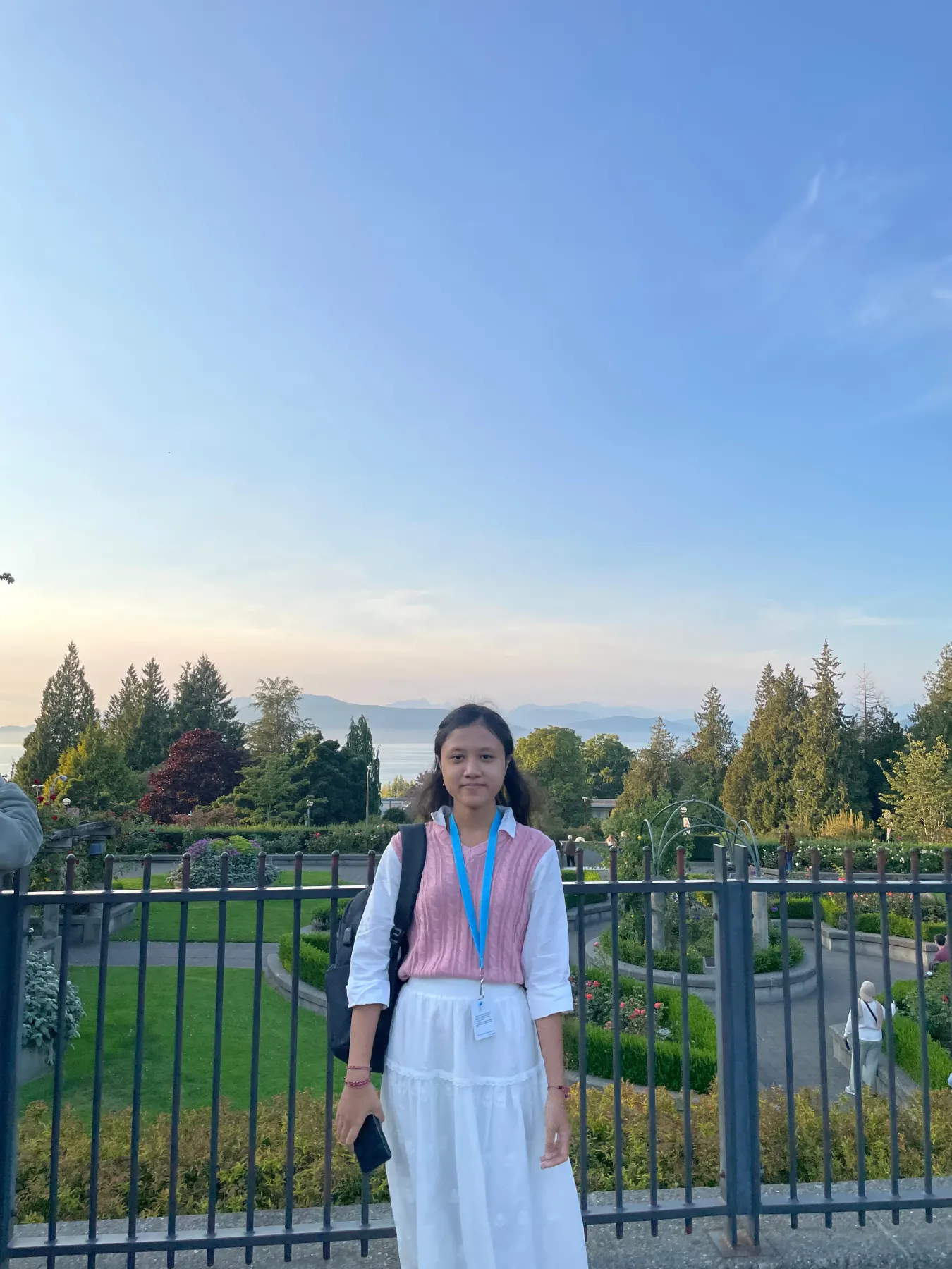 Chandra berada di Vancouver setelah memulai studi di UBC.
